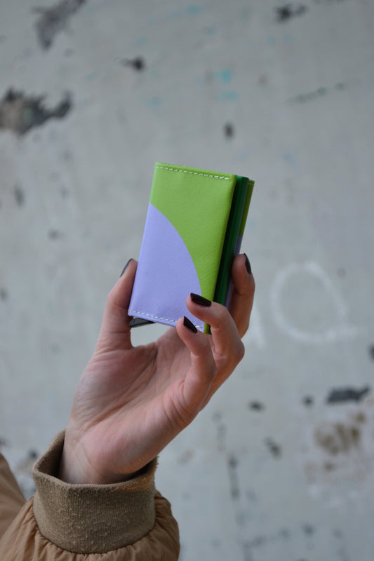 Cardholder green/purple DDW2023