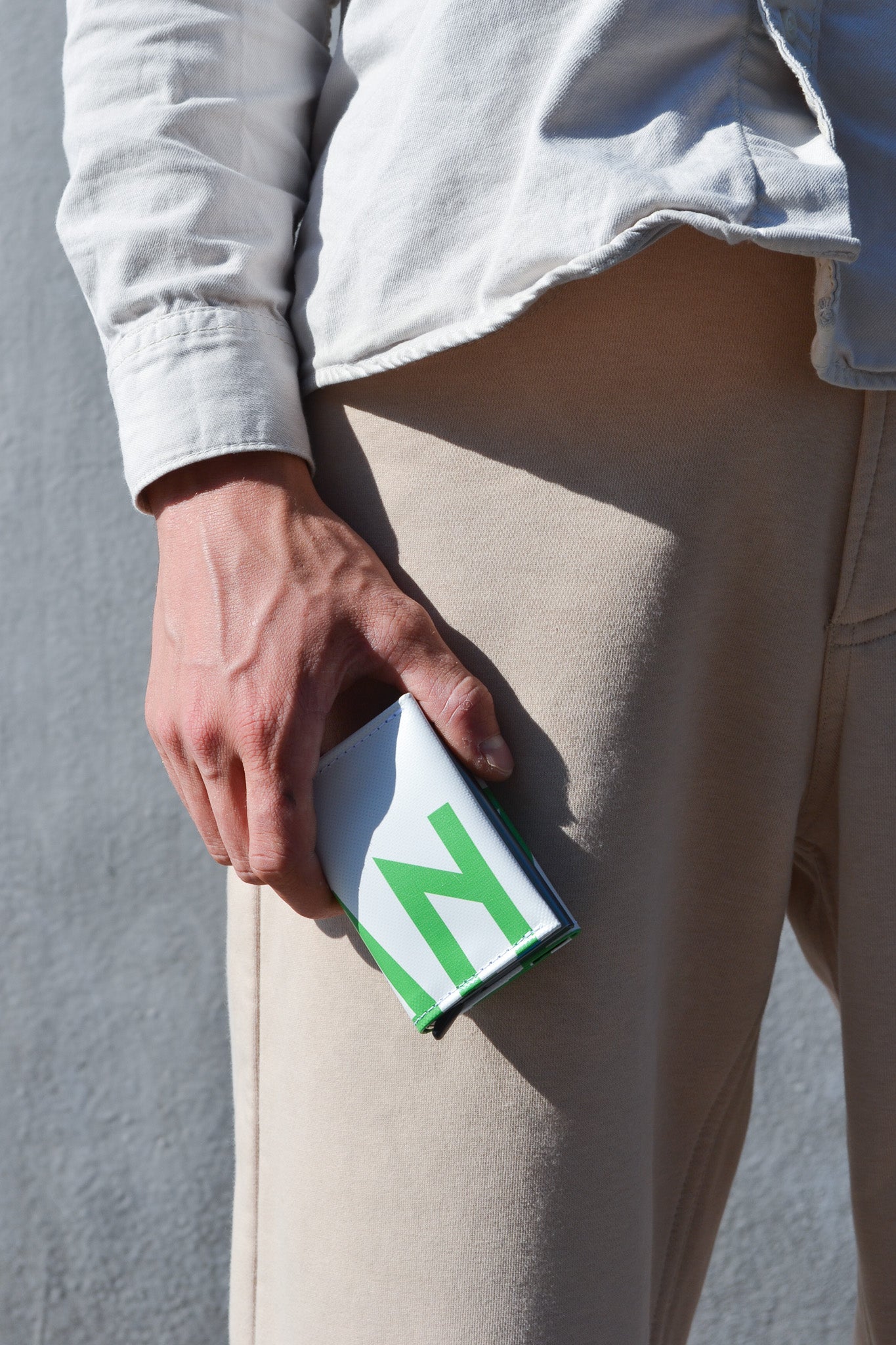 Cardholder /green+white