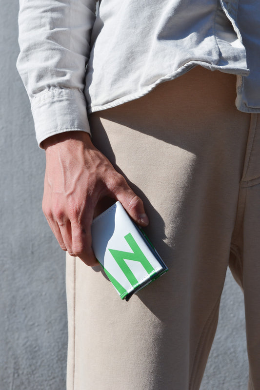 Cardholder /green+white